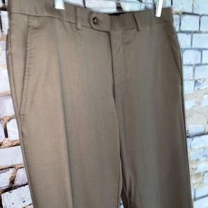 John Varvatos Slacks 33/34 Flat Front Slacks